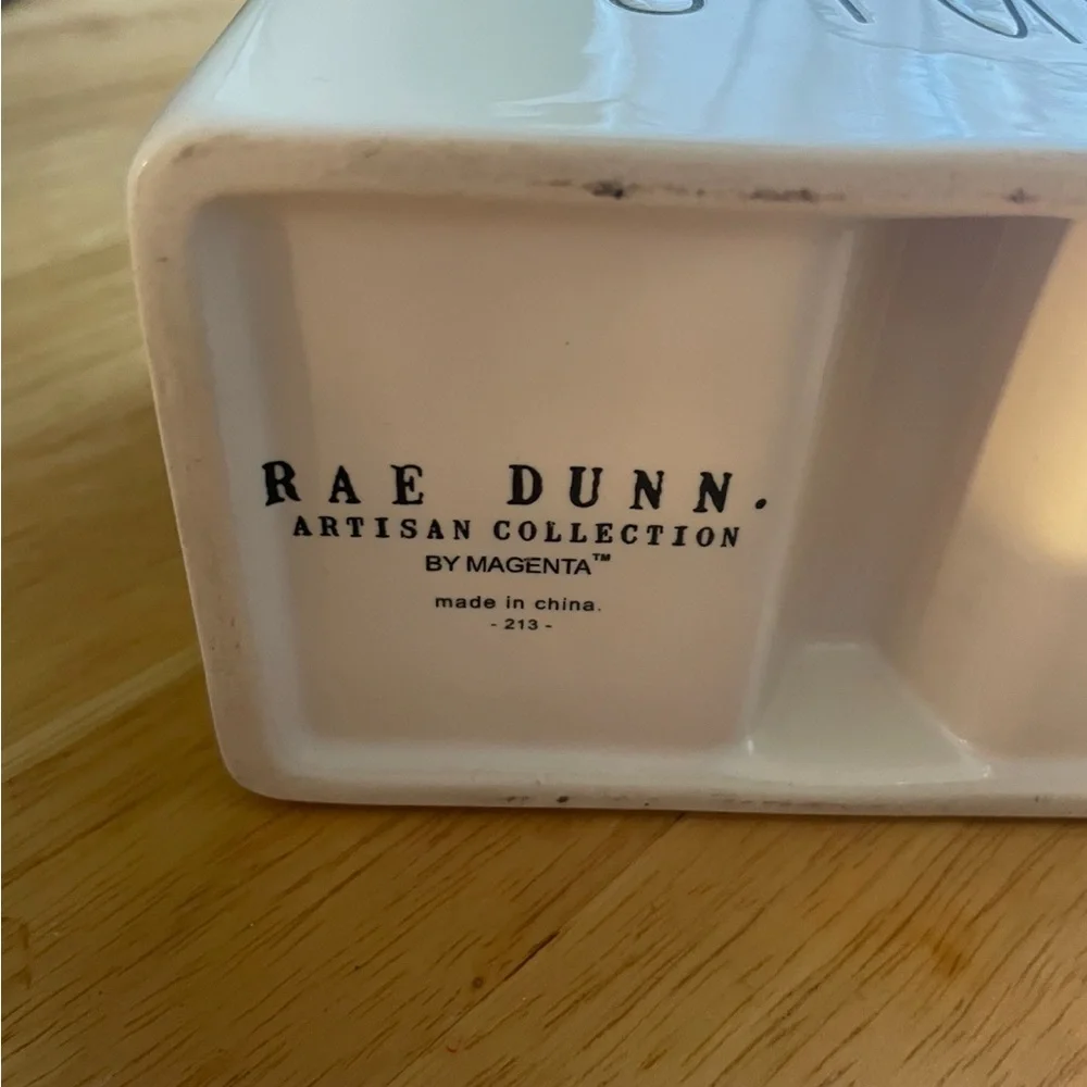 Rae Dunn Stuff Desk Kitchen or Bath Organizer